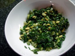 Chard and Pinenuts