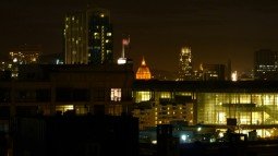 City hall is orange tonight